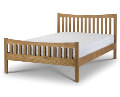 BERGAMO OAK BED 150CM