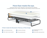 Jay-Be® Revolution Folding Bed with Memory e-Fibre® Mattress - Single