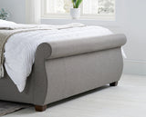 Lancaster Storage King Bed - Grey