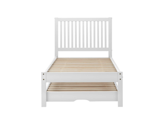 Buxton Trundle Bed - White