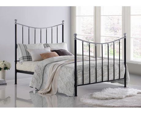 Vienna King Size Bed Frame - Black