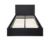 Oslo King Ottoman Bed - Black