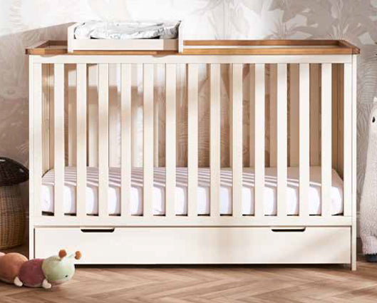 Evie Cot Bed - Cashmere