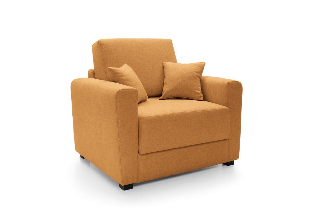 Olly Single Sofa Bed - Saffron