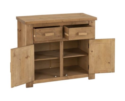 Tortilla 2 Door 2 Drawer Sideboard - Distressed Waxed Pine