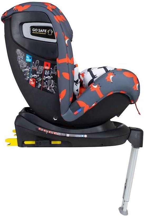 All in All Rotate 360 Car Seat - Charcoal Lighthearted