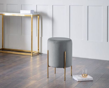 HARROGATE STOOL - GREY