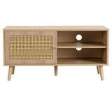 Croxley Rattan Small TV Unit - Oak