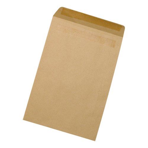 5 Star Office Envelopes Pocket Self Seal 90gsm C5 229x162mm Manilla (Pack of 500)