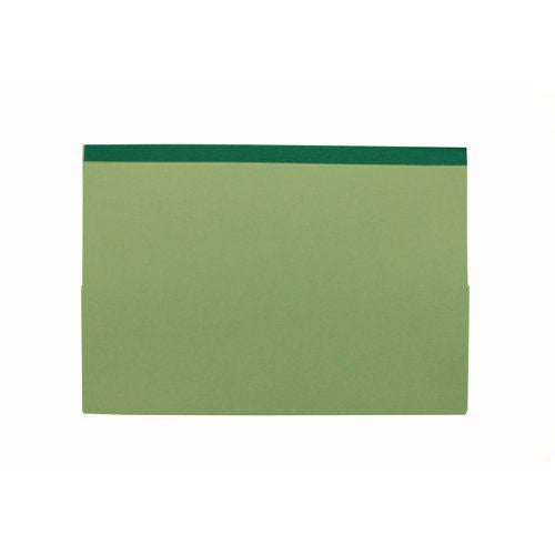 Exacompta Guildhall Double Pocket Wallet 315gsm Green A4&#47;Foolscap (Pack of 25) 218-GRNZ