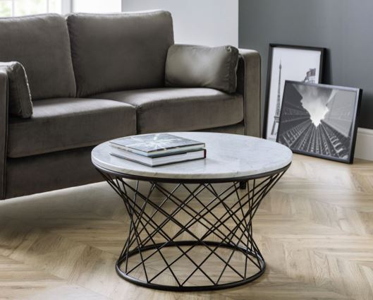TREVI REAL MARBLE COFFEE TABLE