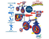 Spidey & His Amazing Friends 2 in1 10inch Training Bike