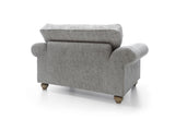 Ingrid Love Seat - Ash Grey