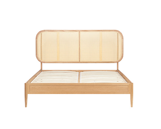 Elina King Rattan Bed