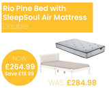 Rio Bed with SleepSoul Air Mattress - Double