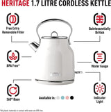 Haden Heritage Ivory Kettle