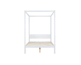 Mercia Four Poster King Bed - White