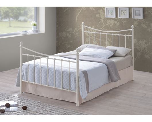 Aderley King Bed Frame-Ivory