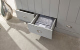 kendal 3 door 3 drawer wardrobe grey