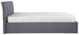 Ascot 150cm ottoman grey fabric