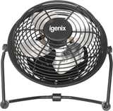 Igenix 4" USB Desk Fan