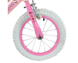 Hello kitty 14" Bike With Squishle Backpack and Tassels