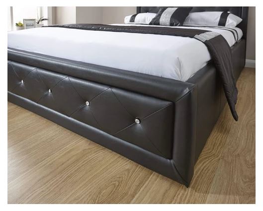 Hollywood King Bed - Black