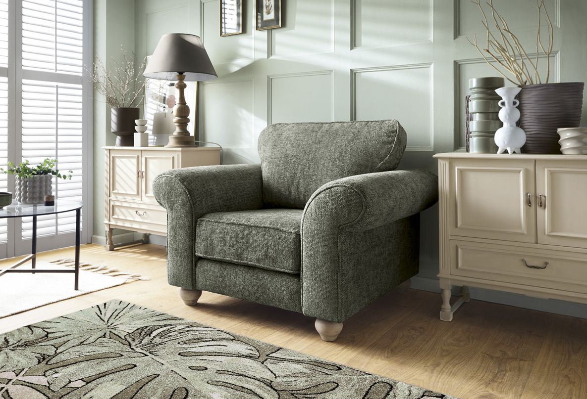 Ingrid Armchair - Rifle Green