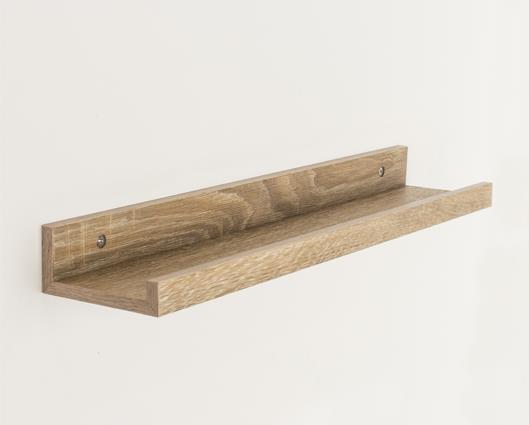 Dura display shelf - oak effect