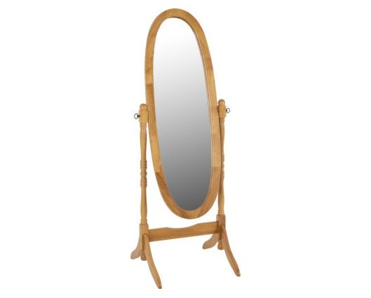 Contessa Cheval Mirror - Antique Pine