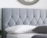 Loxley King Ottoman Bed - Grey