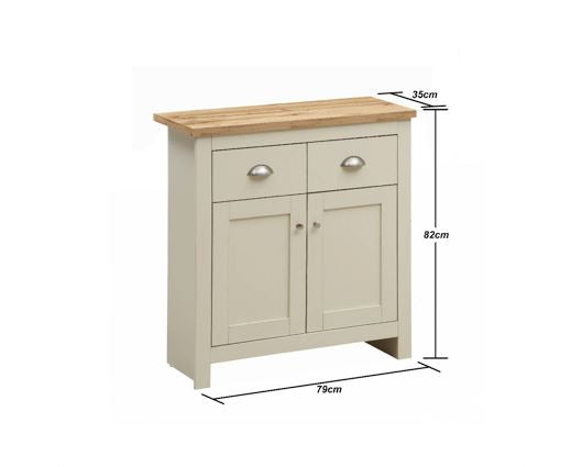 Lisbon Sideboard with 2 Doors & 2 Drawers