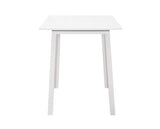 Stonesby Square Dining Table White