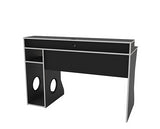 Enzo Gaming Computer Desk- Black & Silver