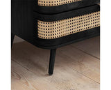 Noah 6 Drawer Chest - Black