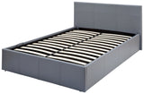 Serena Double Side lift Ottoman Bed - Grey