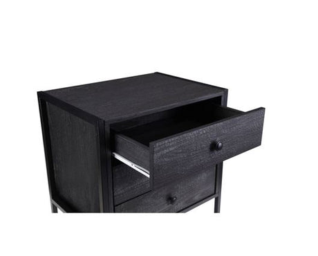 Zahra Nightstand with 3 Drawers