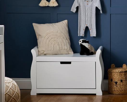 Stamford Toy Box-White