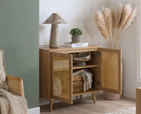 Croxley Rattan 2 Door Sideboard - Oak