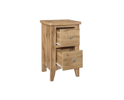 Hampstead 2 Drawer Bedside Oak