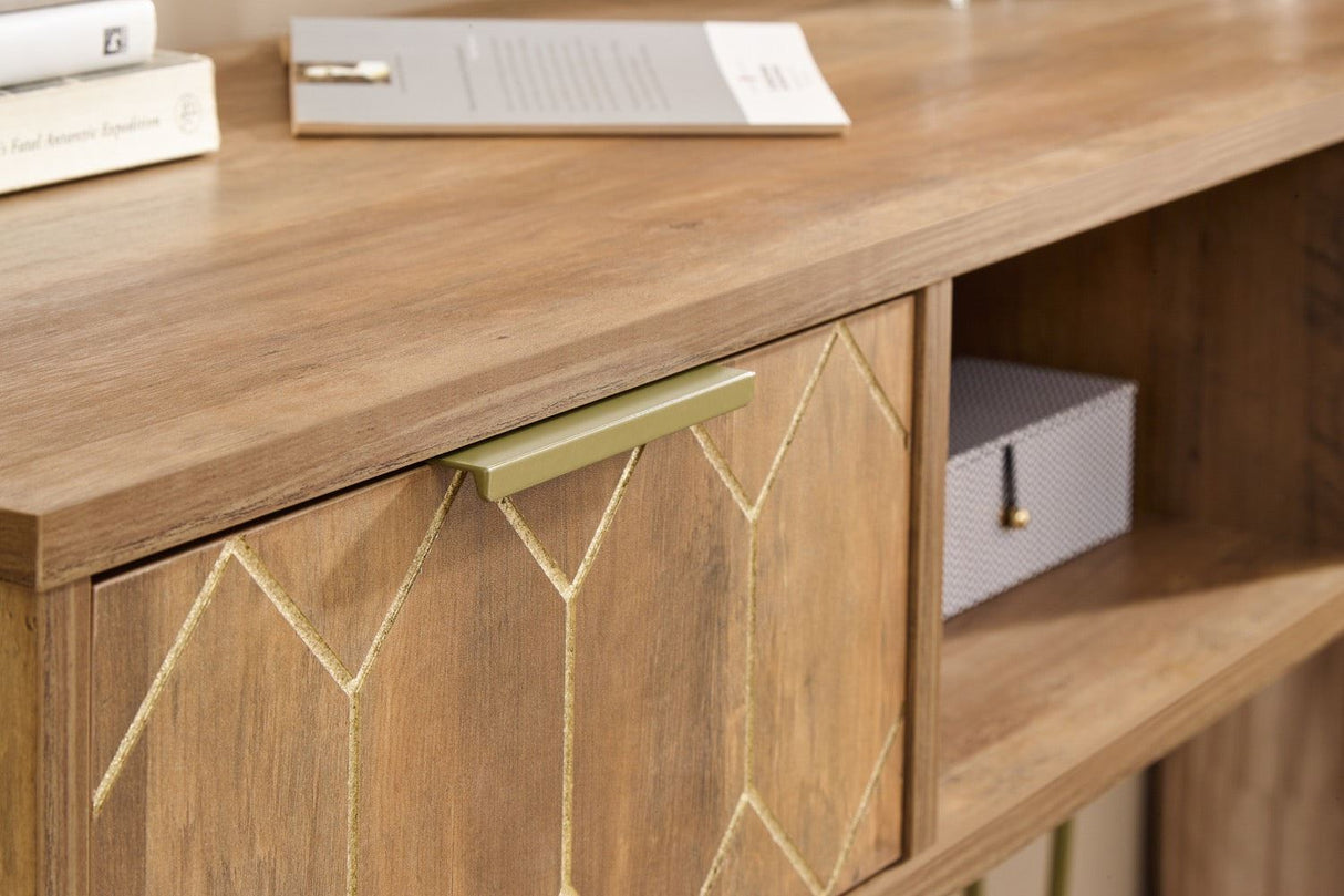 Orleans 2 drawer console desk mango