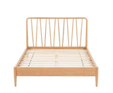 Jesper Double Bed - Oak