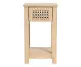 Chudleigh 1 Drawer Bedside Table Oslo Oak