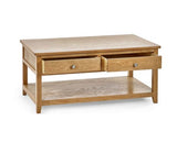 MALLORY COFFEE TABLE WITH 2 DRAWERS FSC MIX 70% (INT-COC-002320)