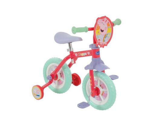 Peppa Pig My First 2-in-1 10" Training Bike