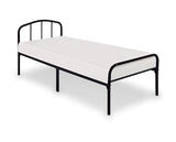 Milton 3.0 Single Bed - Black