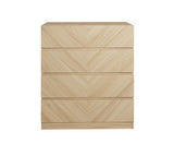 Catania 4 Drawer Chest Euro Oak