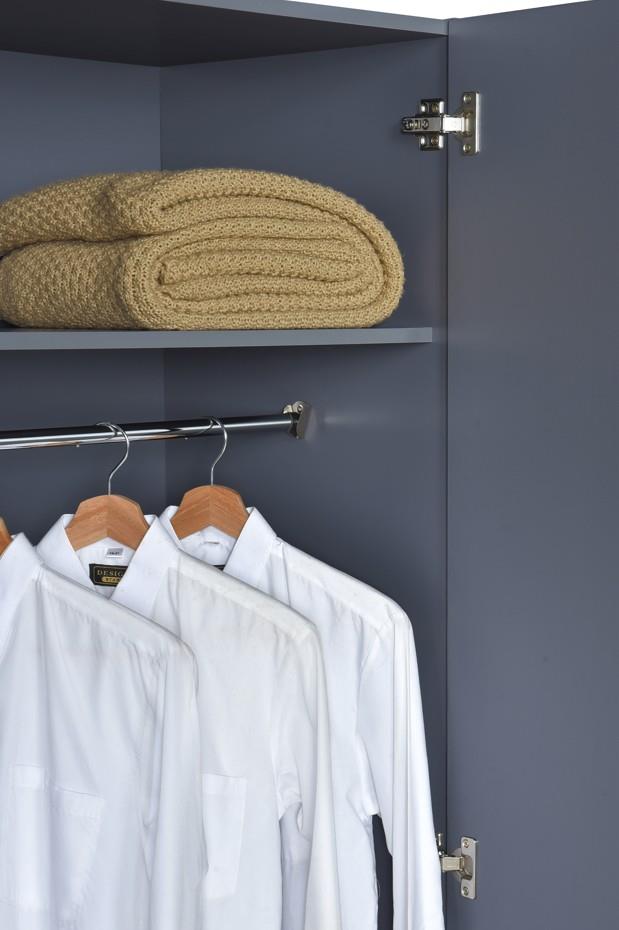 Highbury 3 Piece Bedroom Set - Dark Grey