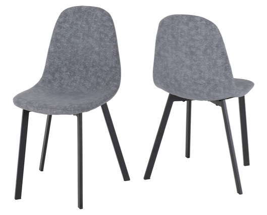 Berlin Chair - Dark Grey Fabric