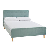 Pierre Double Bed - Aqua